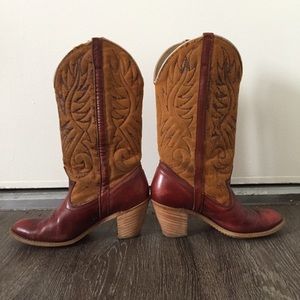 Vintage cowgirl boot